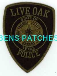 TEXAS,LIVE OAK POLICE SUBDUED 2